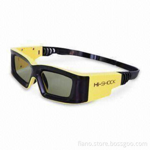 3D Glass, Rugged, Durable and Comfortable to Wear, Weighs Only 60g (Contain Battery)